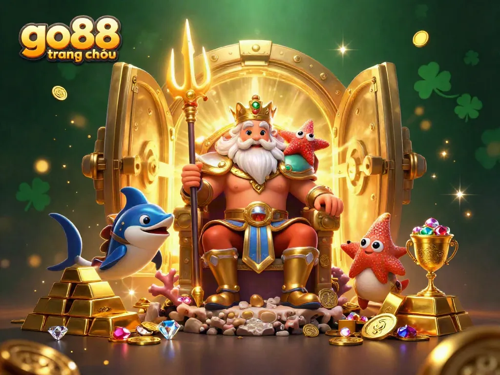 Experience the rich gaming world at go88 trang chủ with Neptune and treasures!