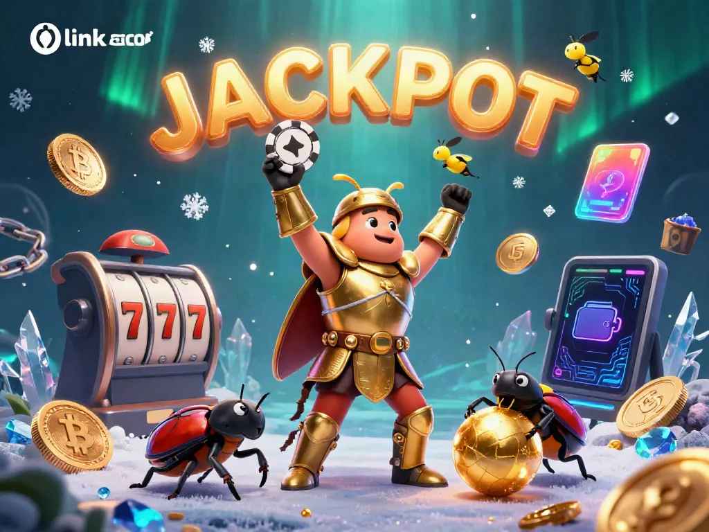 Spin for jackpots with link gacor! Enjoy an immersive casino experience with vibrant 3D elements.