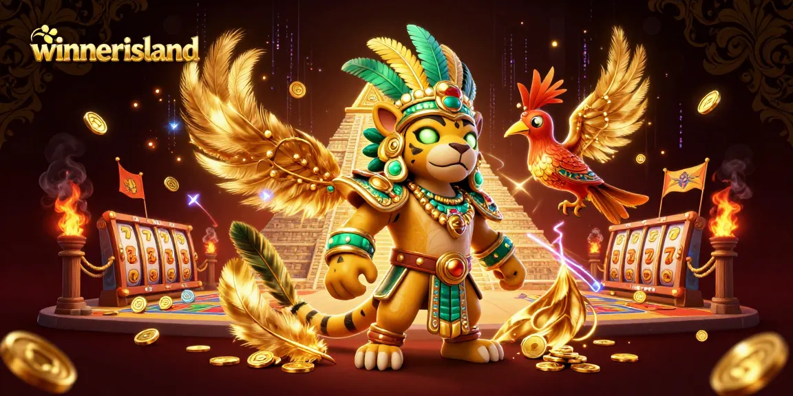 Experience the winning excitement on winnerisland with vibrant 3D casino elements and dynamic characters.
